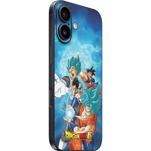 Dragon Ball Super Goku Vegeta Super Ball iPhone 16 Plus Skin